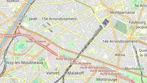 Carte de localisation de l'évènement