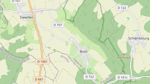 Carte de localisation de l'évènement