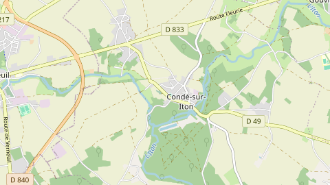 Carte de localisation de l'évènement