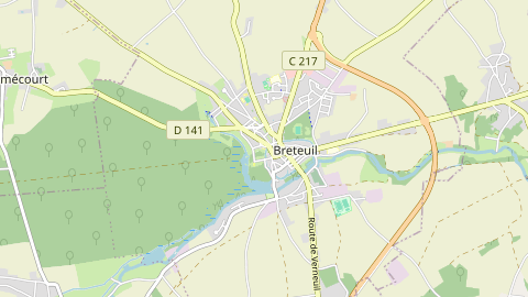 Carte de localisation de l'évènement