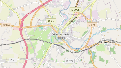 Carte de localisation de l'évènement