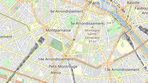 Carte de localisation de l'évènement