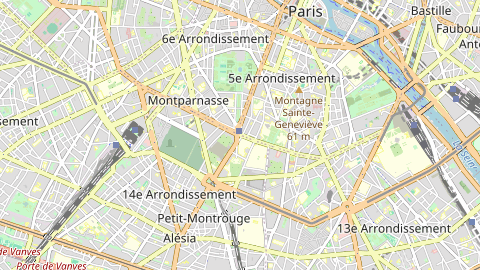 Carte de localisation de l'évènement
