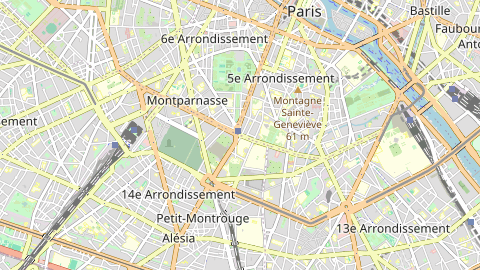 Carte de localisation de l'évènement