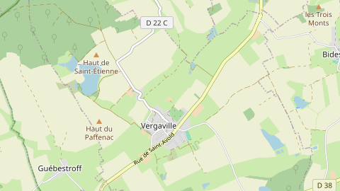 Carte de localisation de l'évènement