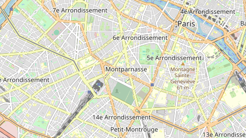 Carte de localisation de l'évènement