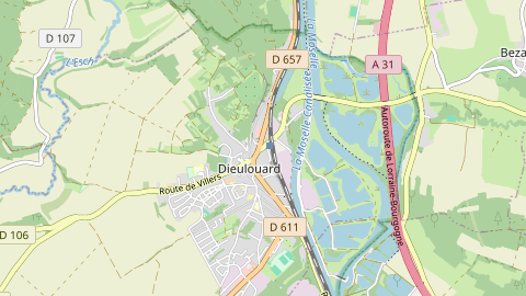 Carte de localisation de l'évènement