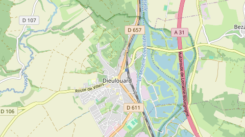 Carte de localisation de l'évènement