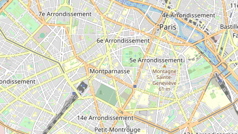 Carte de localisation de l'évènement