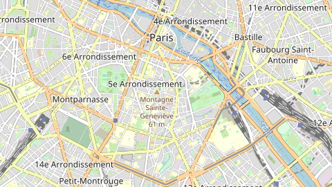Carte de localisation de l'évènement
