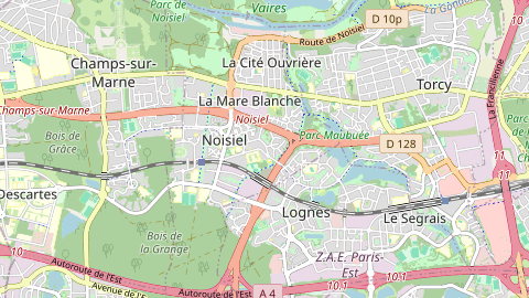 Carte de localisation de l'évènement