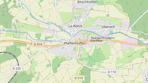 Carte de localisation de l'évènement