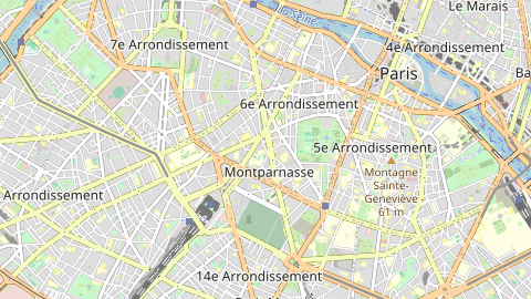 Carte de localisation de l'évènement
