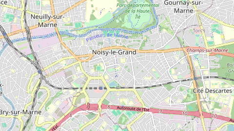 Carte de localisation de l'évènement