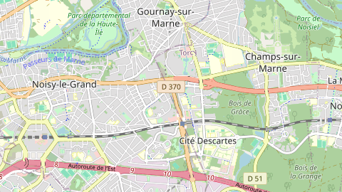 Carte de localisation de l'évènement
