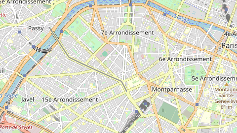 Carte de localisation de l'évènement