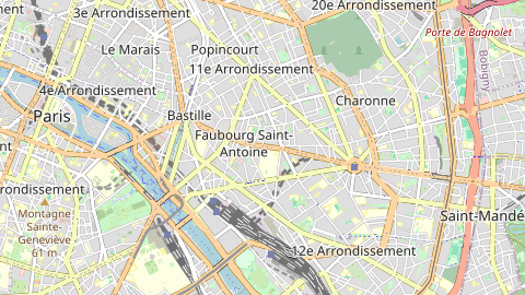 Carte de localisation de l'évènement