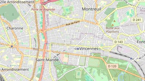 Carte de localisation de l'évènement