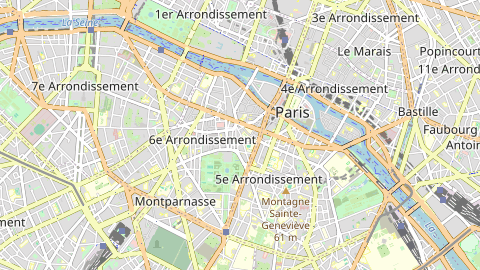 Carte de localisation de l'évènement