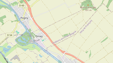 Carte de localisation de l'évènement