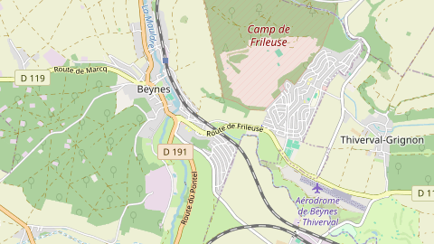 Carte de localisation de l'évènement