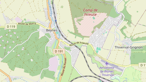 Carte de localisation de l'évènement