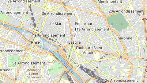 Carte de localisation de l'évènement