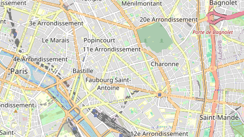 Carte de localisation de l'évènement