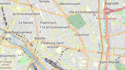 Carte de localisation de l'évènement