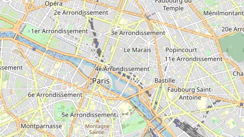Carte de localisation de l'évènement