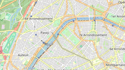 Carte de localisation de l'évènement