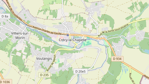 Carte de localisation de l'évènement
