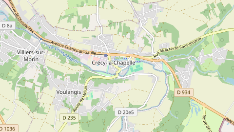 Carte de localisation de l'évènement