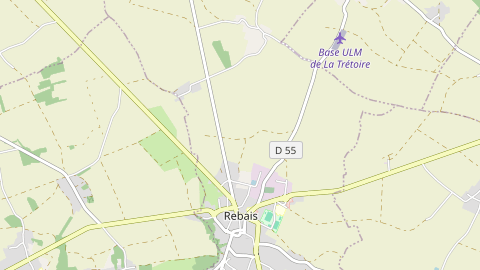 Carte de localisation de l'évènement