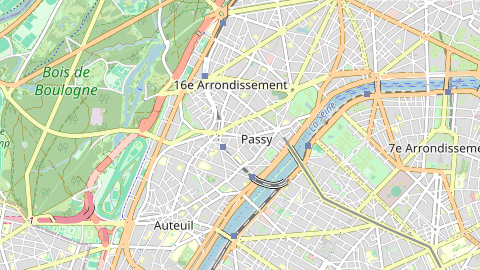 Carte de localisation de l'évènement