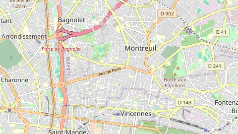 Carte de localisation de l'évènement