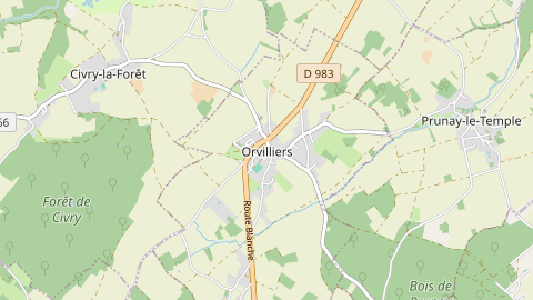 Carte de localisation de l'évènement