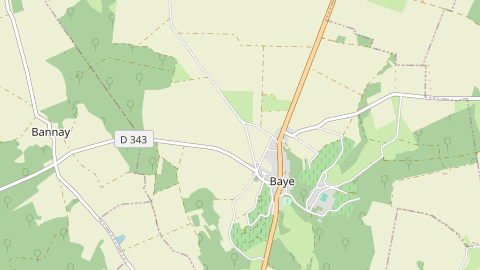 Carte de localisation de l'évènement