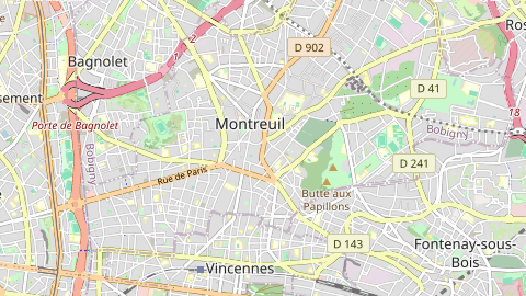 Carte de localisation de l'évènement