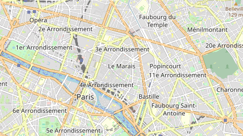 Carte de localisation de l'évènement