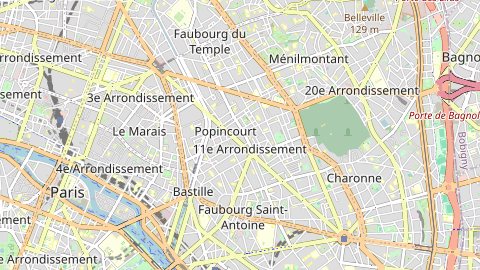 Carte de localisation de l'évènement