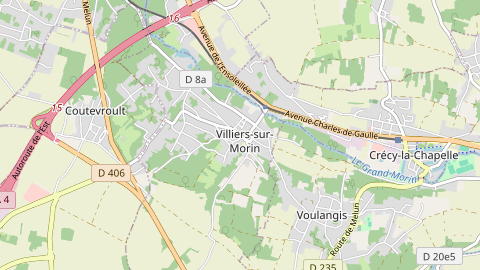 Carte de localisation de l'évènement