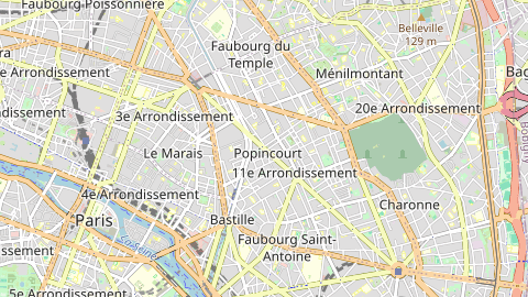 Carte de localisation de l'évènement
