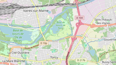 Carte de localisation de l'évènement