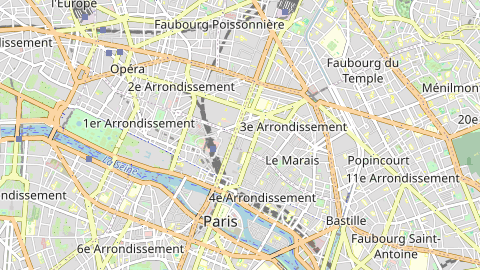 Carte de localisation de l'évènement