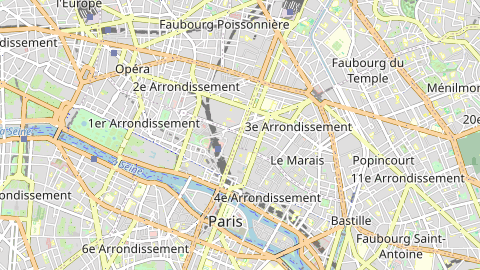 Carte de localisation de l'évènement