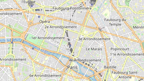 Carte de localisation de l'évènement