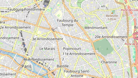 Carte de localisation de l'évènement