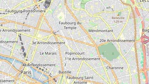 Carte de localisation de l'évènement