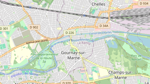 Carte de localisation de l'évènement